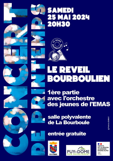 Concert de printemps du Réveil Bourboulien