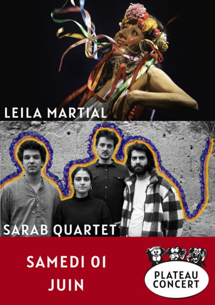 Leïla Martial – Jubilä + Sarab quartet | La Baie des Singes