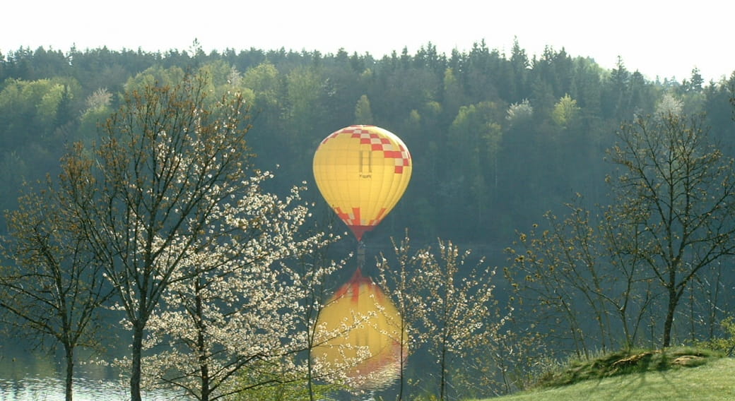 Vol en montgolfiière