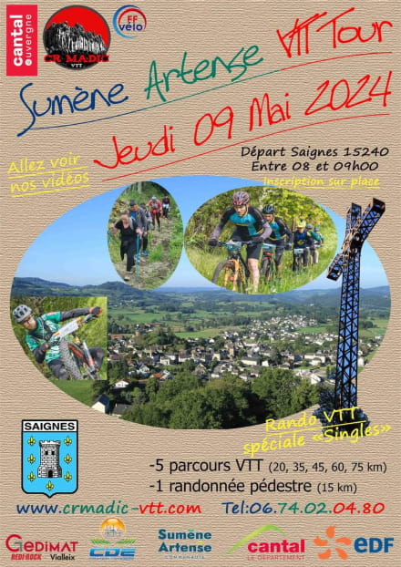 Sumène Artense VTT Tour