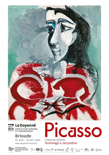 Pablo Picasso, Portrait de Jacqueline, 1965 Huile sur toile, 100 x 81 cm Collection particulière — Photographie Claude Germain