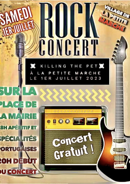 Concert : soirée rock