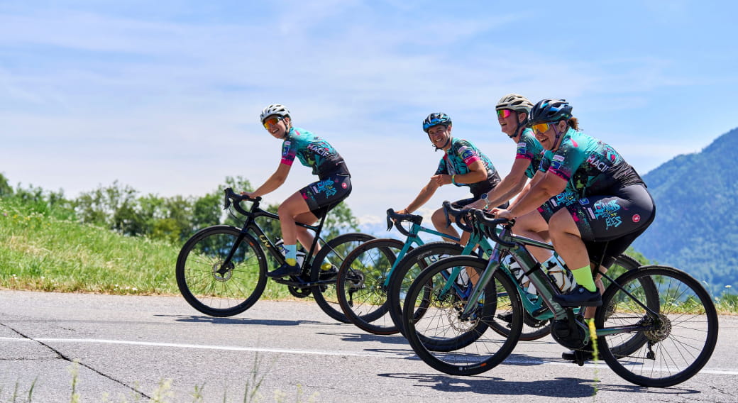 Stages féminins cyclistes Donnons des elles au vélo : Préparation d'une étape de Donnons des elles au vélo J-1 - Perfectionnement (stage court)