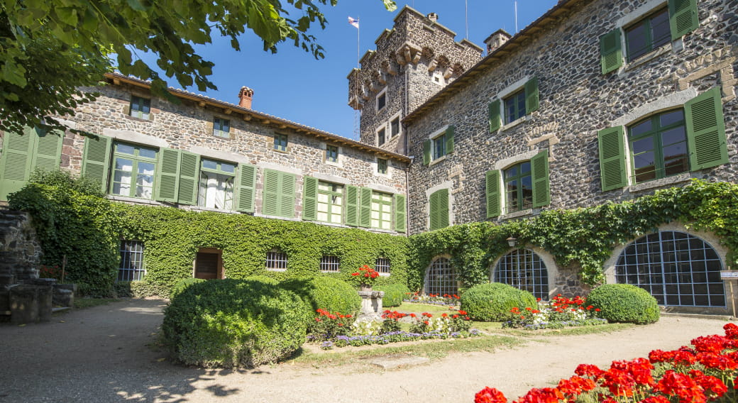 Jardin du Château de Chavaniac-Lafayette