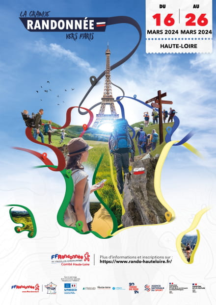 La Grande Randonnée vers Paris pour célébrer les Jeux Olympiques | Auvergne  Destination