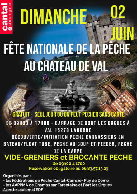 Fête nationale de la pêche au Château de Val