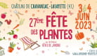 27ème Fête des Plantes au Château de Chavaniac Lafayette