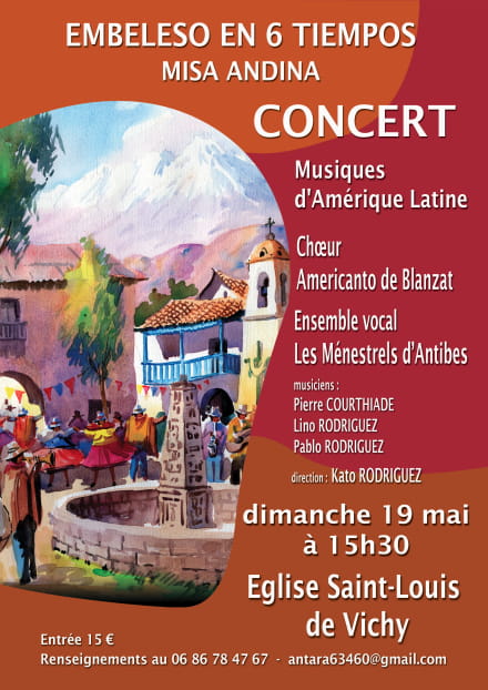 Concert Musiques d'Amerique Latine
