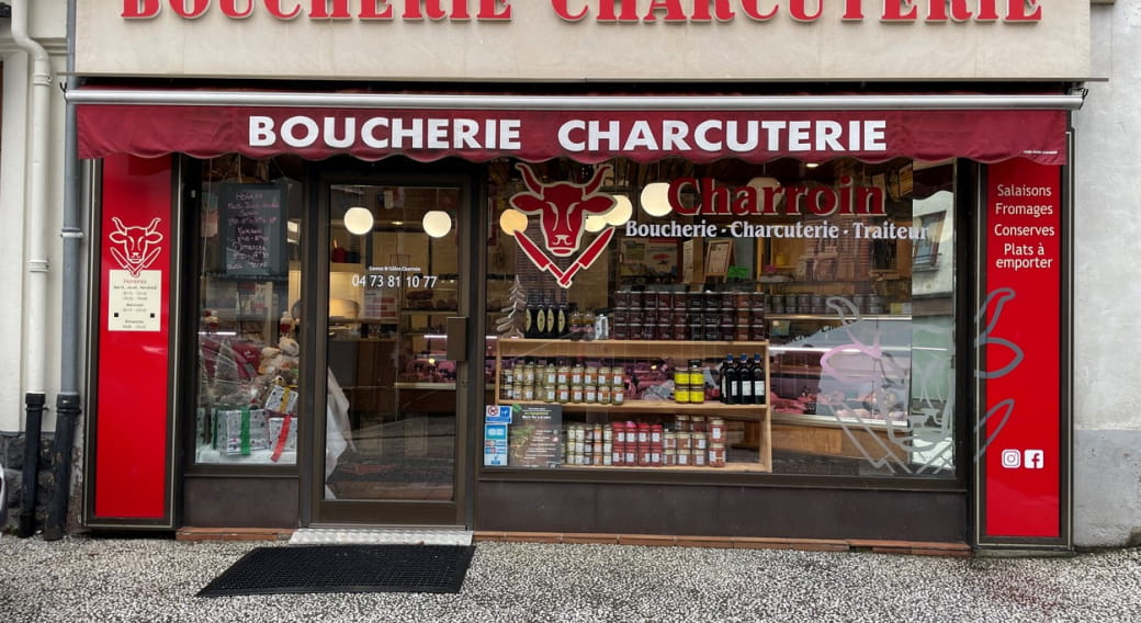 Boucherie Charroin saint sauves d'auvergne