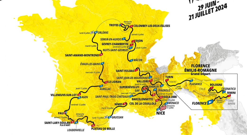 Cyclo : passage du Tour de France, en Pays de Salers