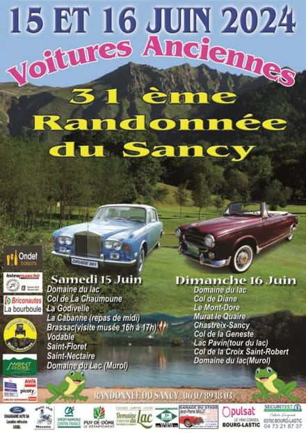 31ème Randonnée du Sancy : voitures anciennes