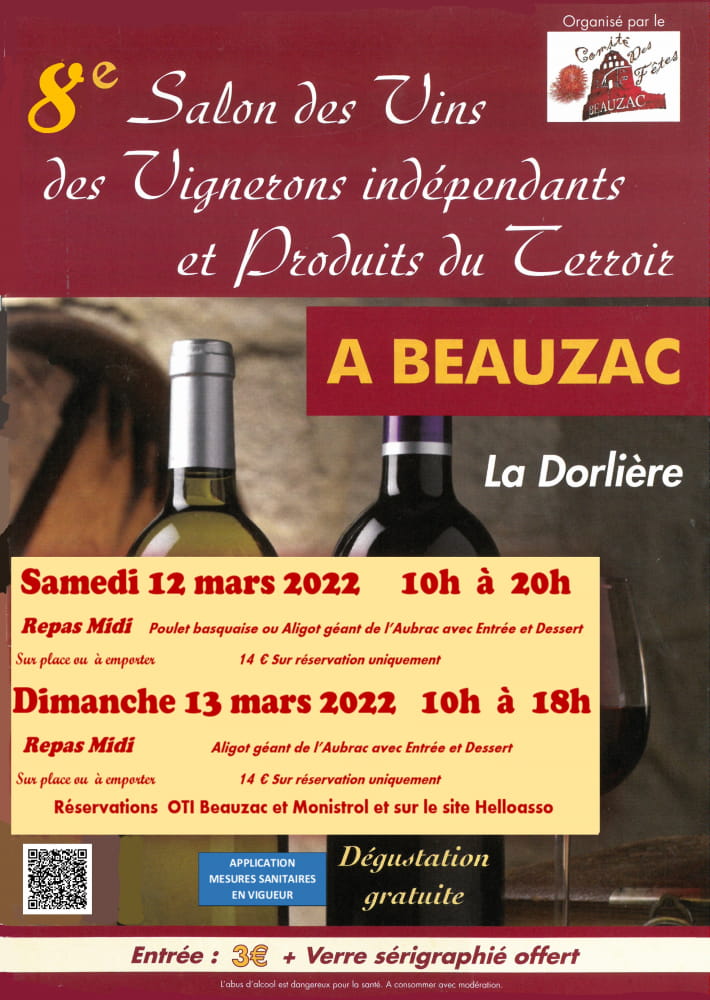 Salon des vins des vignerons indépendants et produits du Terroir | Auvergne  Destination