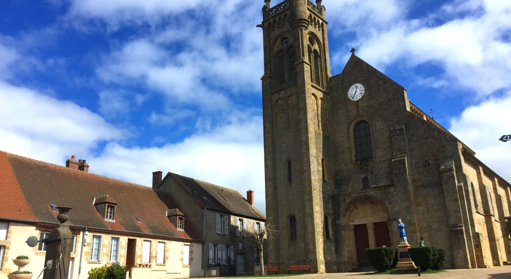 Église Saint-Gervais et Saint-Protais - Le Montet