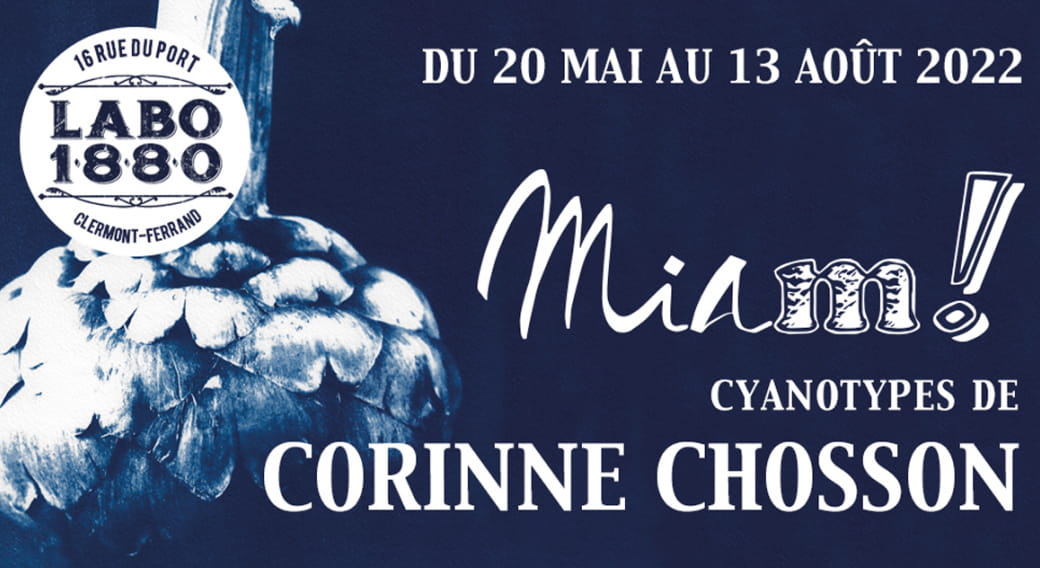 Miam ! exposition de cyanotypes de Corinne Chosson
