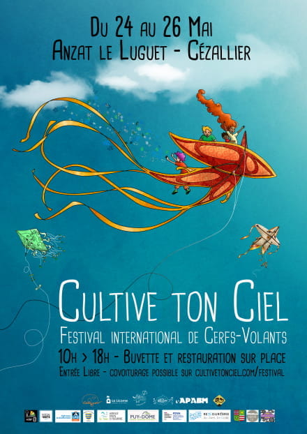 Cultive ton ciel : festival international de cerfs-volants