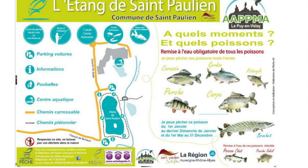 Etang de pêche de Saint-Paulien