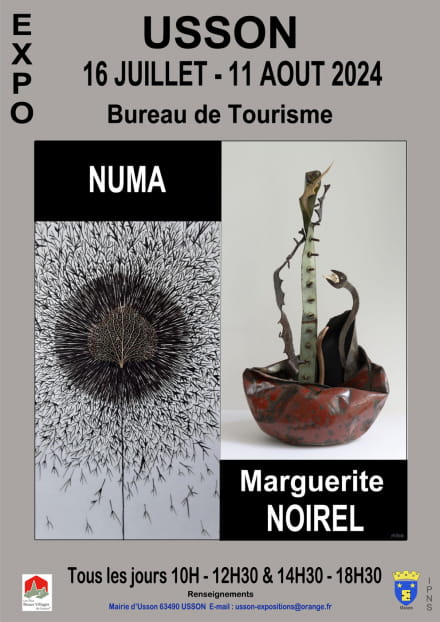 Exposition Marguerite Noirel - Numa
