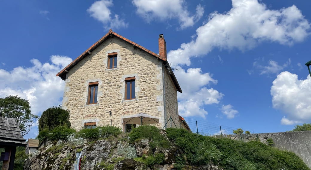 La maison du Rocher, dans l'Allier en Auvergne