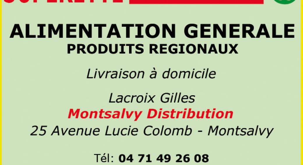 Spar Montsalvy Distribution