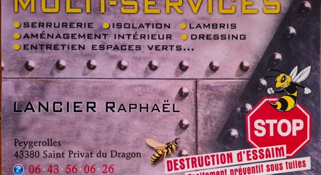 Multi-service Rapaël Lancier
