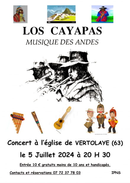 Concert - Musique des Andes