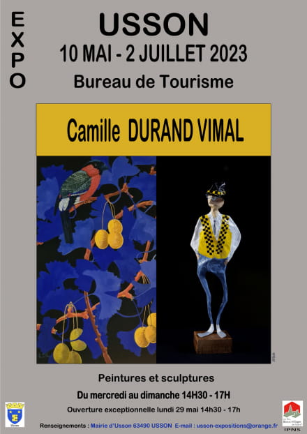 Exposition Camille Durand Vimal