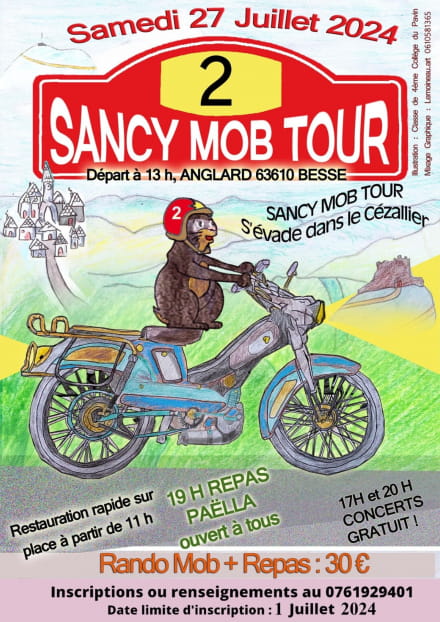 Sancy Mob Tour : 2ème édition