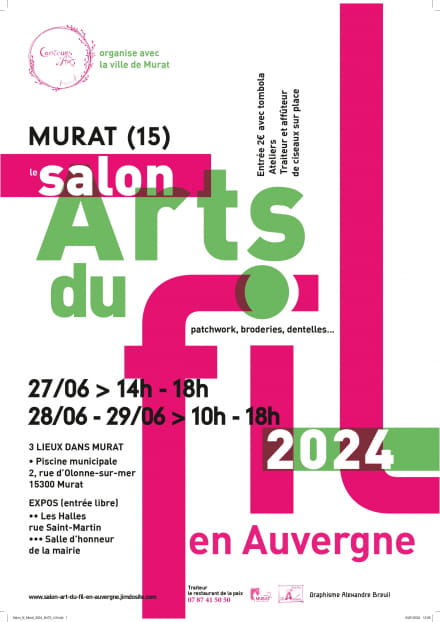 Salon Arts du Fil en Auvergne 2024