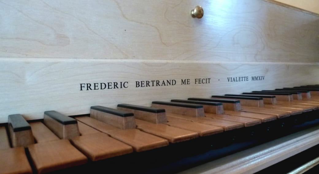 Frédéric Bertrand - facteur et restaurateur de clavecin