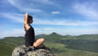 Yoga Rando and Sunset - Tourbières du plateau de Chastel