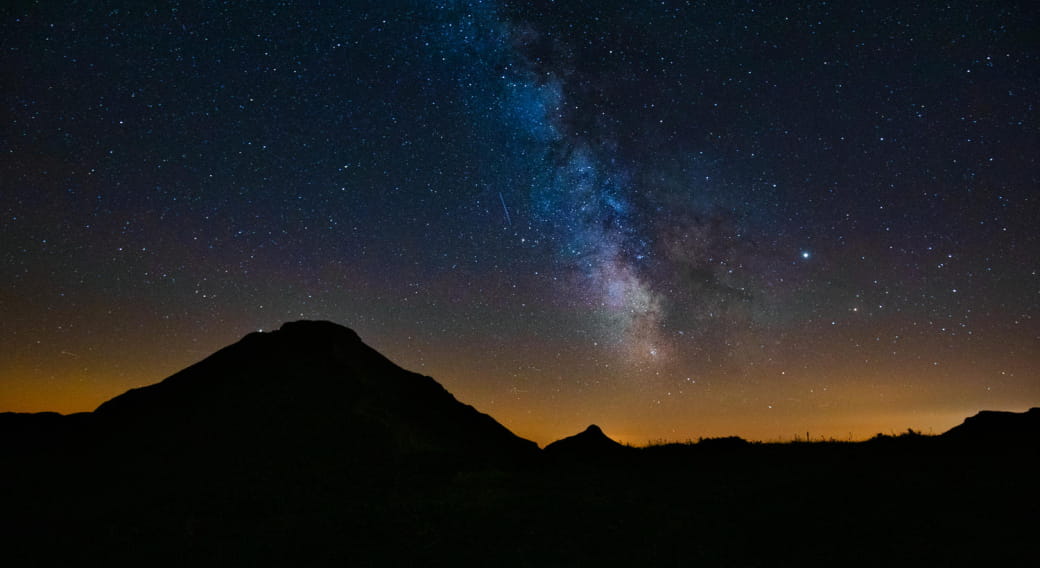 Nuit sous les étoiles au pied du Puy Mary