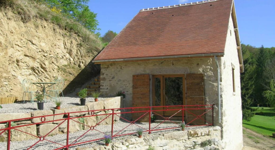 La petite Maison des Amoureux à Vernusse dans l'Allier en Auvergne