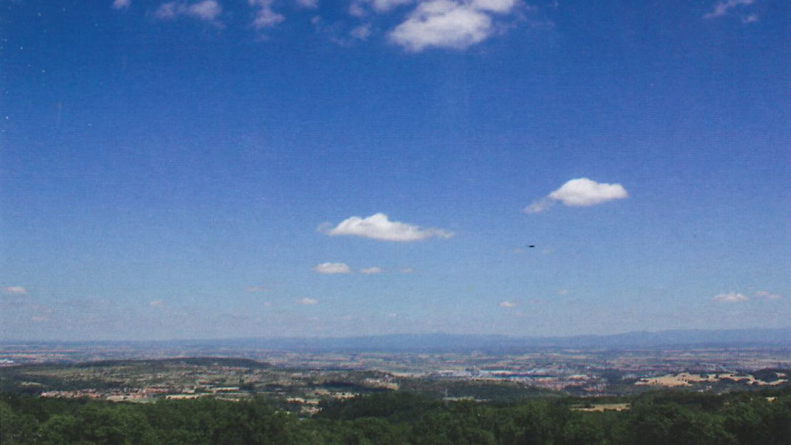 Panorama sur la plaine de la Limagne depuis La Salesse