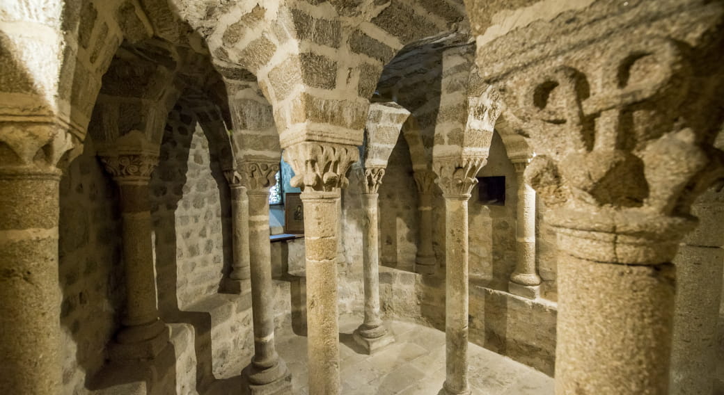 Crypte de l'Eglise de Beauzac