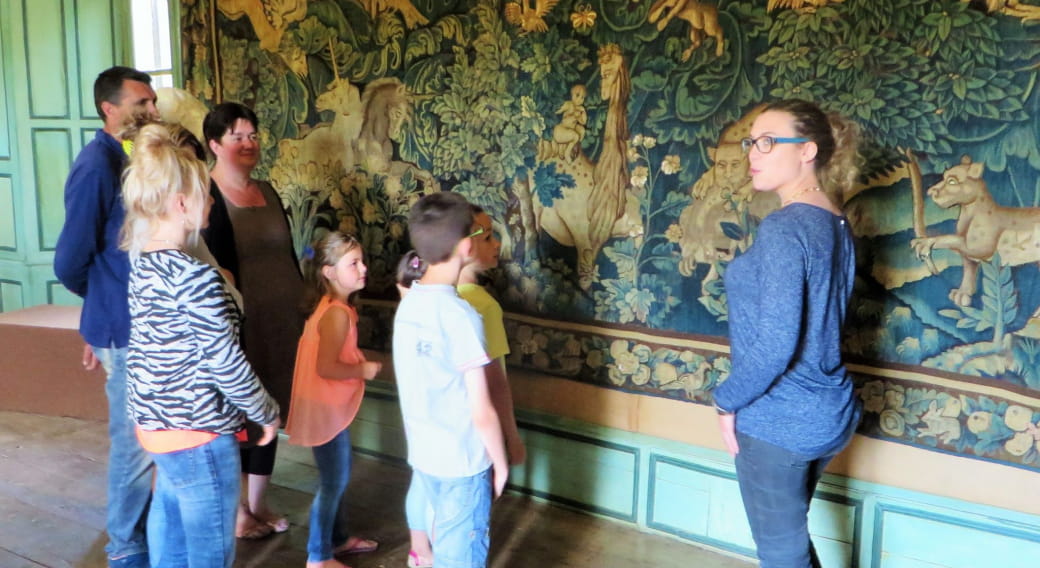 Visite guidée du Château de la Trémolière dédiée aux enfants