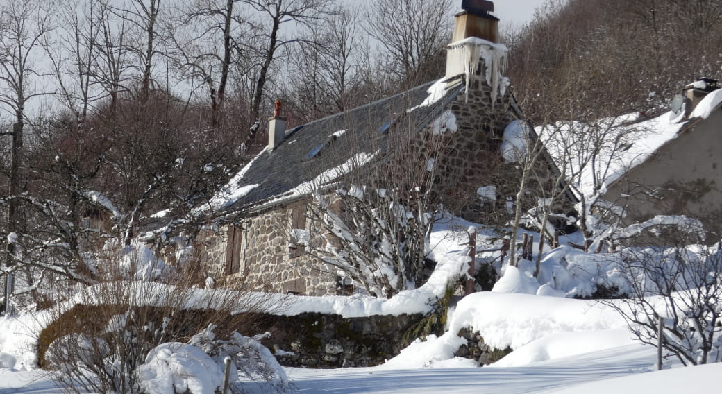 La maison en hiver - Barral Jean-Claude