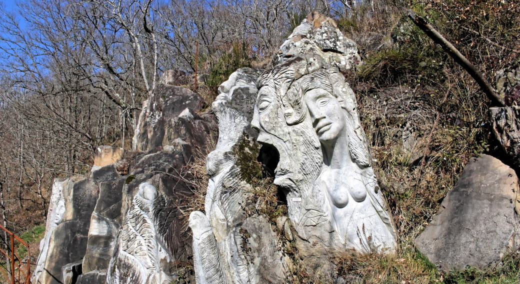 Les Rochers de Rufino, parc de sculptures