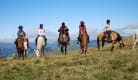 Haute Auvergne on horseback - Tour des Volcans trek with Cheval Découverte Riding Centre
