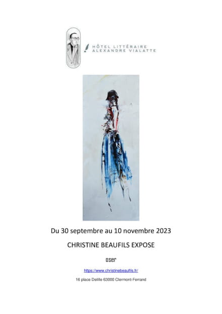Exposition peinture de Christine Beaufils | Hôtel Alexandre Vialatte
